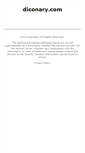 Mobile Screenshot of diconary.com